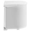 VidaXL Built-in Kitchen Bin Rubbish Bin Waste Recycling Bin Home Removable Inner Bucket Durable 51173