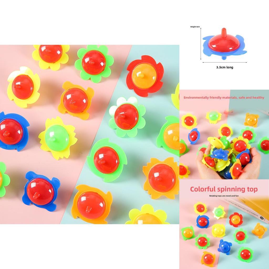 Traditional Plastic Spinning Top Toy For Kids And Educational Play