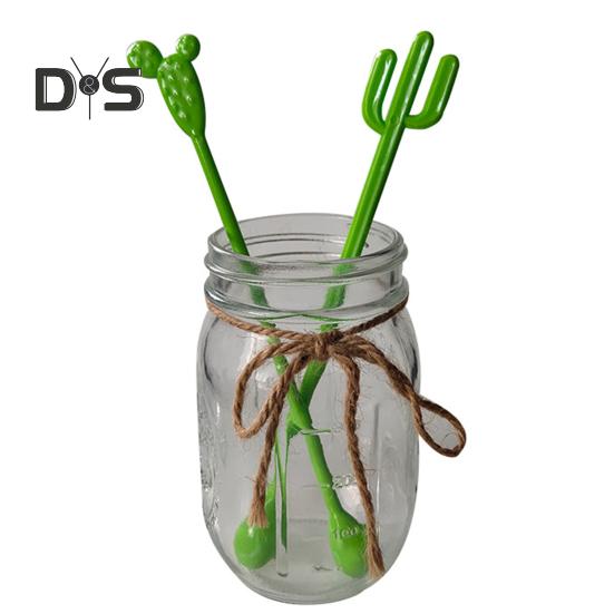 6Pcs Portable Stirring Rods Interesting Useful Household Coffee Juice Beverages Stirrers Mixing Rods