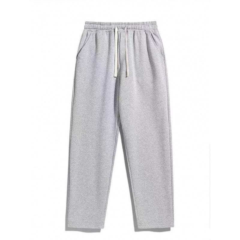 Men's and Women's Thick Plus Velvet Hoodie and Sweatpants Set - European Size, Loose Fit for Spring, Autumn, and Winter.