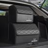 CLSGX1 Leather Suitcase Car Trunk Organizer Box Foldable Storage Bin For Honda Civic Fit Jazz Accord Pilot CRV Odyssey Passport City