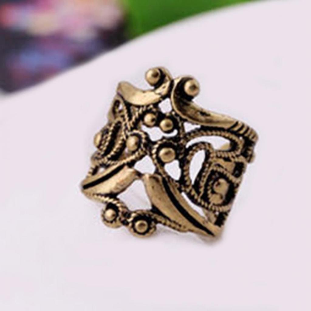 Punk Unisex Vintage Ihålig U-formad Manschett Wrap Öronklämma Ben Klämma Örhänge