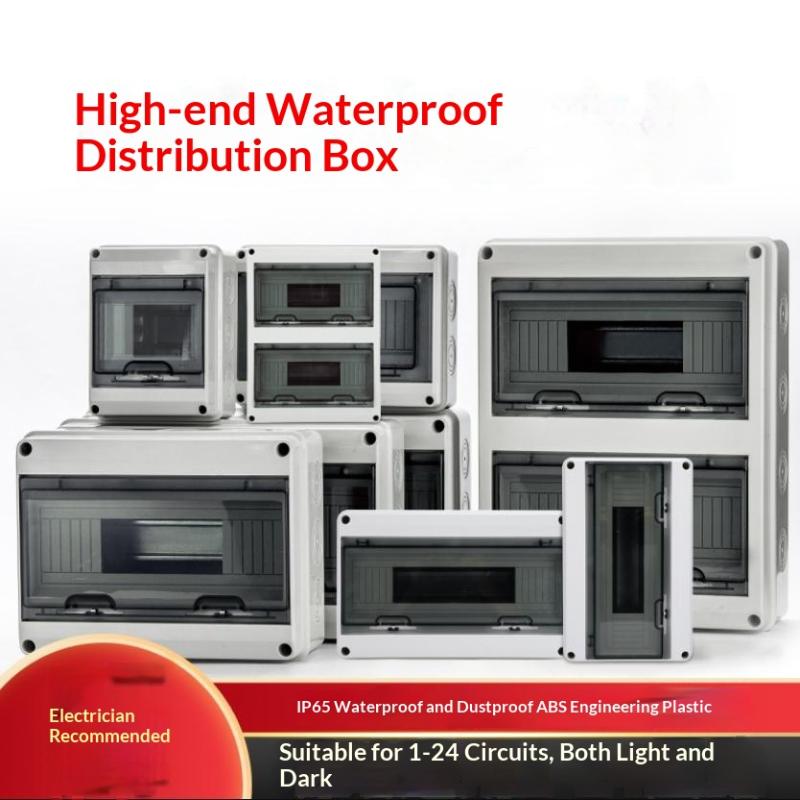 Waterproof Mcb Panel Box For Circuit Breaker Distribution Box With Breaker Panel Box Set