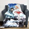 1pc Sword Art Online2 Blanket, Gift, for Men and Women, Soft Blanket, Good for Sofa Bed Couch Travel, Lightweight Flannel Blanket