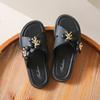 Fashion Slippers Women's Indoor Home Summer Outdoor Wear Non-slip Thick Bottom Wear-resistant Cute Bear Sandals