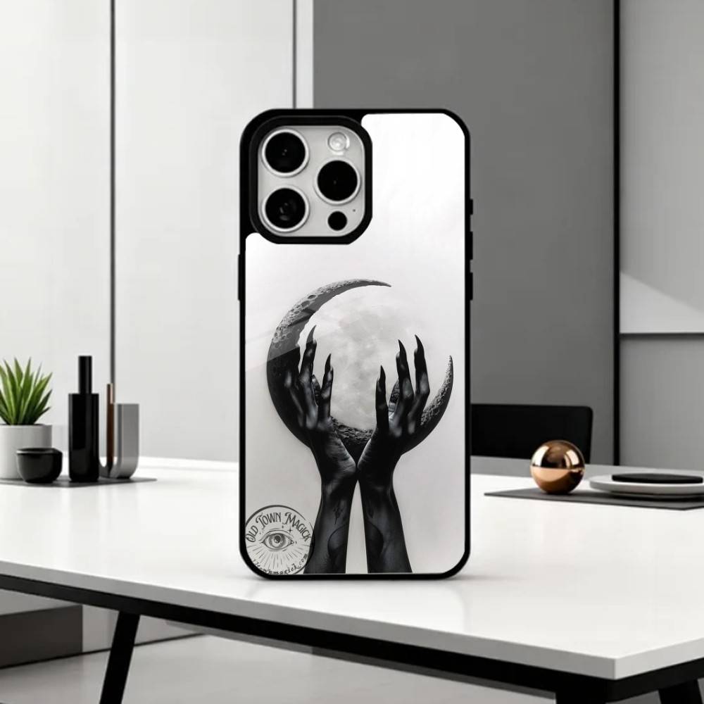 O-Occult Witchcraft Moon Gothic W-Witch Phone Case For iPhone17,16,15,14,13,12,11,Pro Max Magnetic For Magsafe Wireless Charging