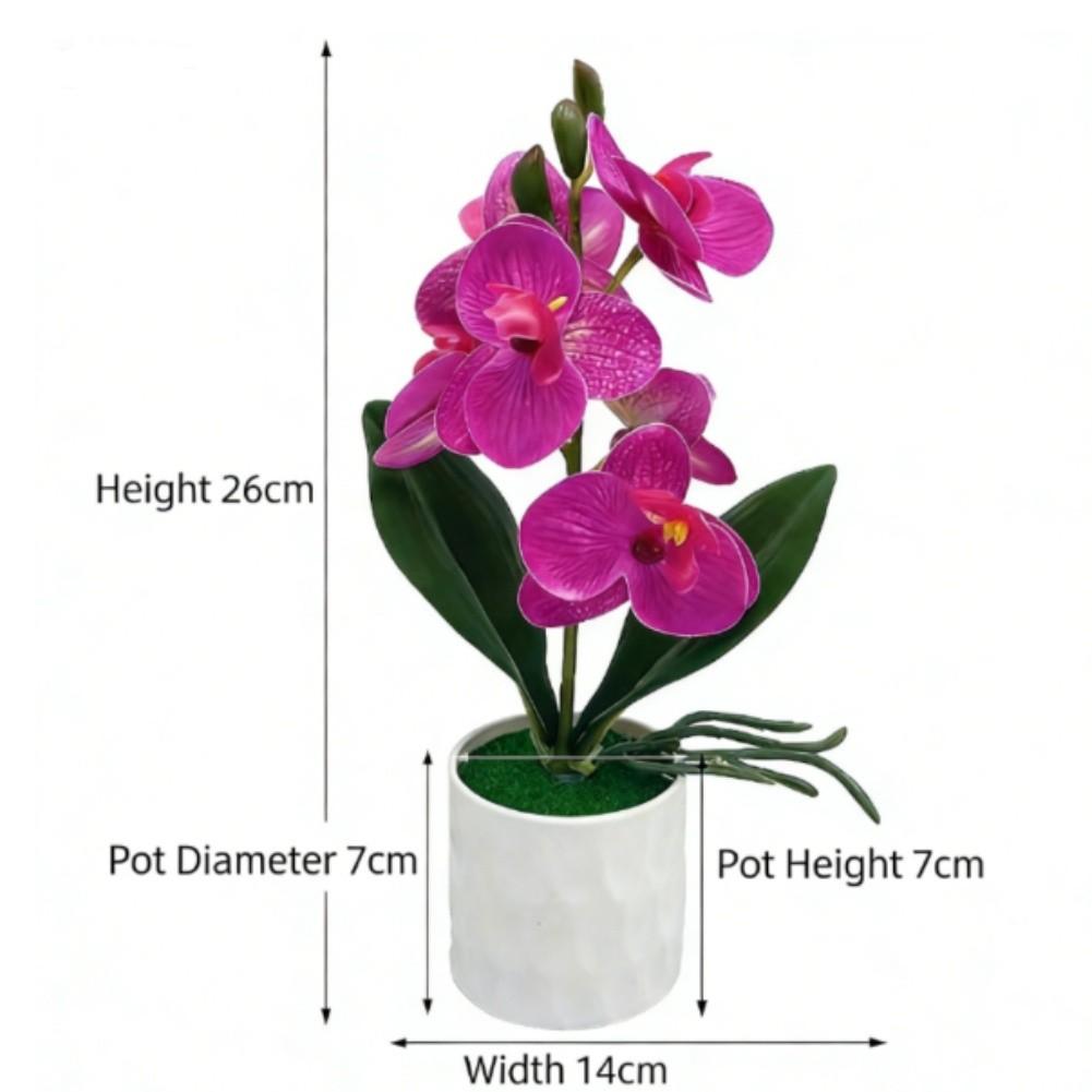 Artificial Orchids Event Decoration Potted Flowers