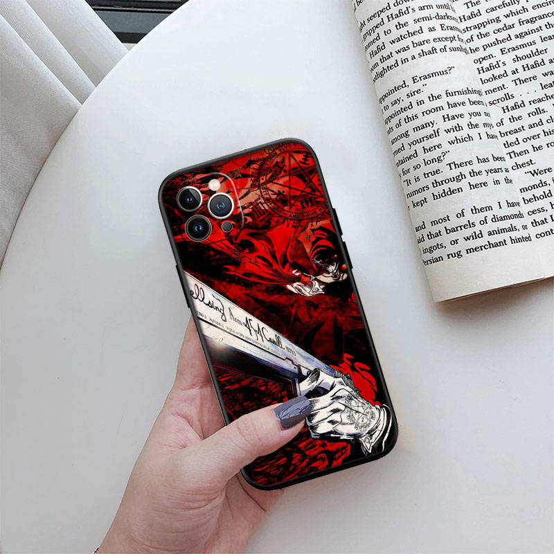 IR11 Hellsing Phone Shell for Samsung S20 S21 S22 S23 S24 FE Ultra Plus Lite S21S A55 A07 A17 F06 F16 M06 M16 M56 A36