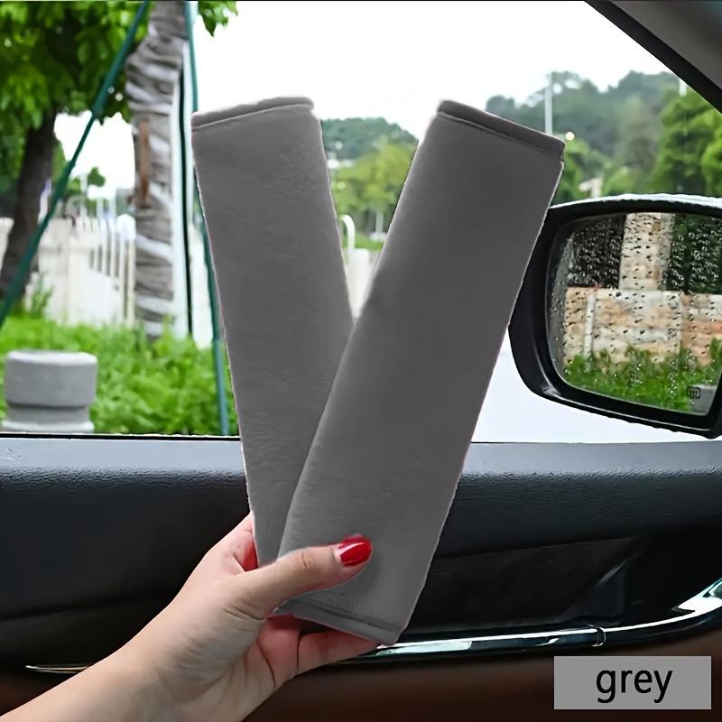 2pcs/set Soft Car Seat Belt Covers, Car Seat Belt Shoulder Pads, Comfortable Shoulder Pads, Suitable For Cars, Trucks, Adults, Teenagers