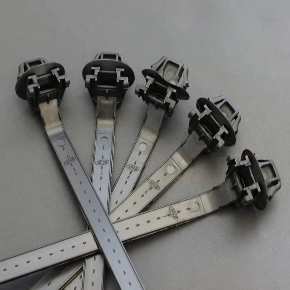 10pcs 158x7mm Automotive Cable Tie Nylon Auto Fasteners Cable Tie Strap  Automotive Wire Management