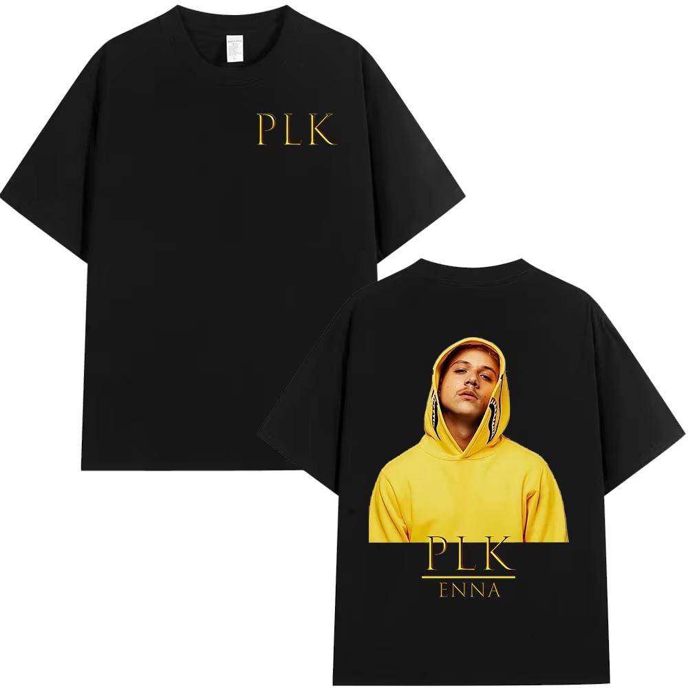 Rapper Plk Enna Album Graphic Tshirt Men Women Fashion Pop Music Tshirt Male Casual Cotton T Shirts Vintage Hip Hop T Shirts
