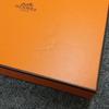 Used [HERMES] Hermes H Watch Square Leather Band & Watch Box [Genuine]