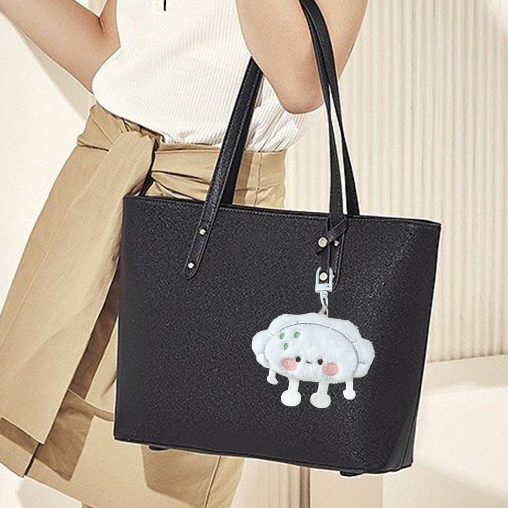 Steamed Stuffed Bun/Dumpling/Sushi Keychain Fashionable Bag Accessories Miniature Food Themed Toy for Kids and Teens