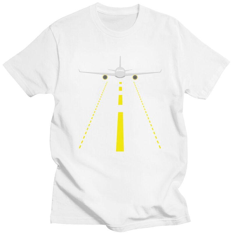 Individuelles Herren Piloten Alphabet Luftfahrt Flugzeug Geschenk T-Shirt Kurzarm Baumwolle T-Shirt Lässig Flugzeug Flieger T-Shirts Kleidung