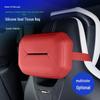 Original Car Color Silicone Tissue Box for Chair Back Hanging