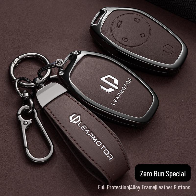 High-End 2023 Leapmotor T03 C11 S01 C01 Key Case for Men & Women - Full Wrap Protection