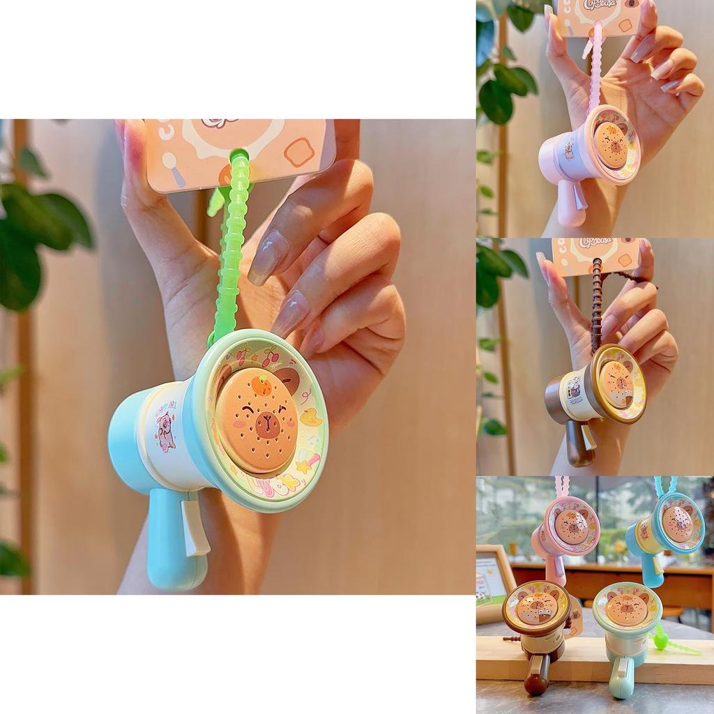 Capybara Recording Loudspeaker Keychain Gift For Friends