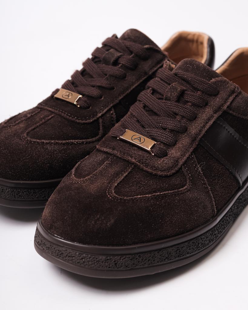 Women's Sneakers Allsy 9227 36 Chocolate Suede