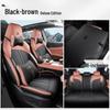 UNI-Z Car Seat Cushion Set: New Model, Premium Leather, Universal Fit for All Seasons