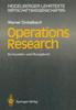 Kniha Operations Research : Ein Kurzlehr- Und UEbungsbuch