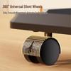 khcoohoo Mobile TV Floor Stand with Wheels