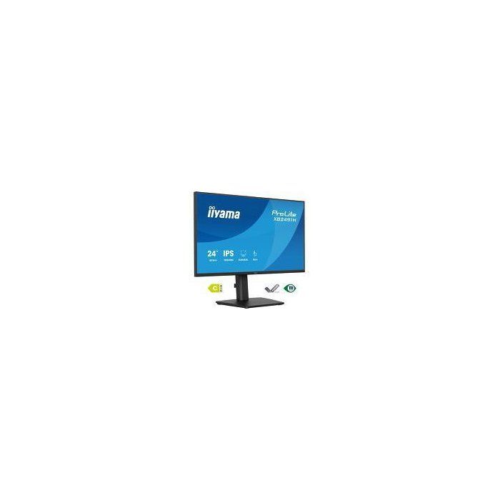 PC Monitor - IIYAMA - 23.8 - Full HD - 120Hz - IPS - 1ms - Height Adjustable - PROLITE XB2491H-B1