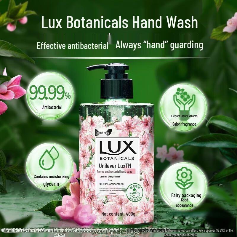 lux Cherry Blossom Antibacterial Hand Wash, 2-Pack