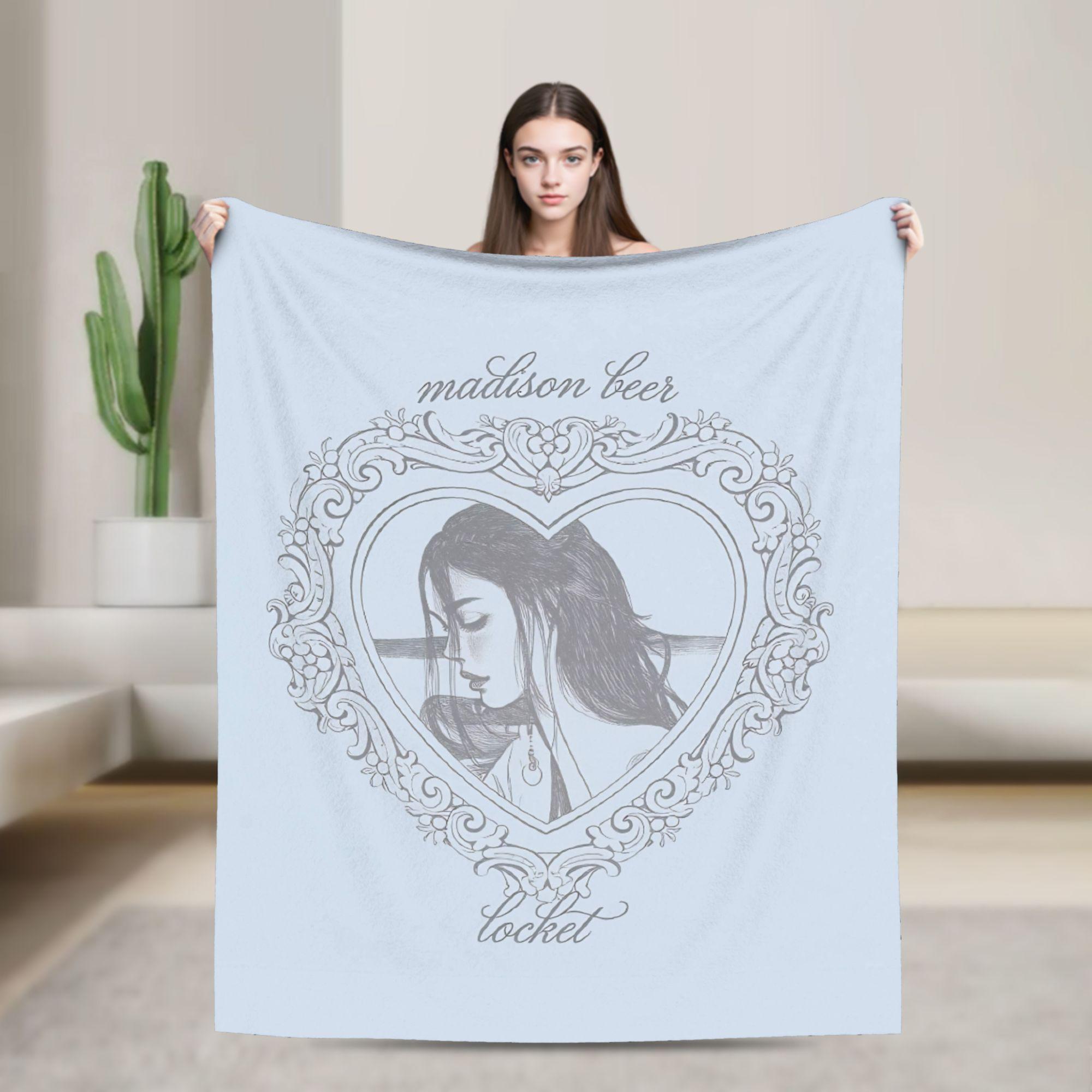 

Madisons Beers Blanket Quality Warm Soft Throw Blanket Winter Travel Car Bedroom Aesthetic Bedspread 75x100cm
