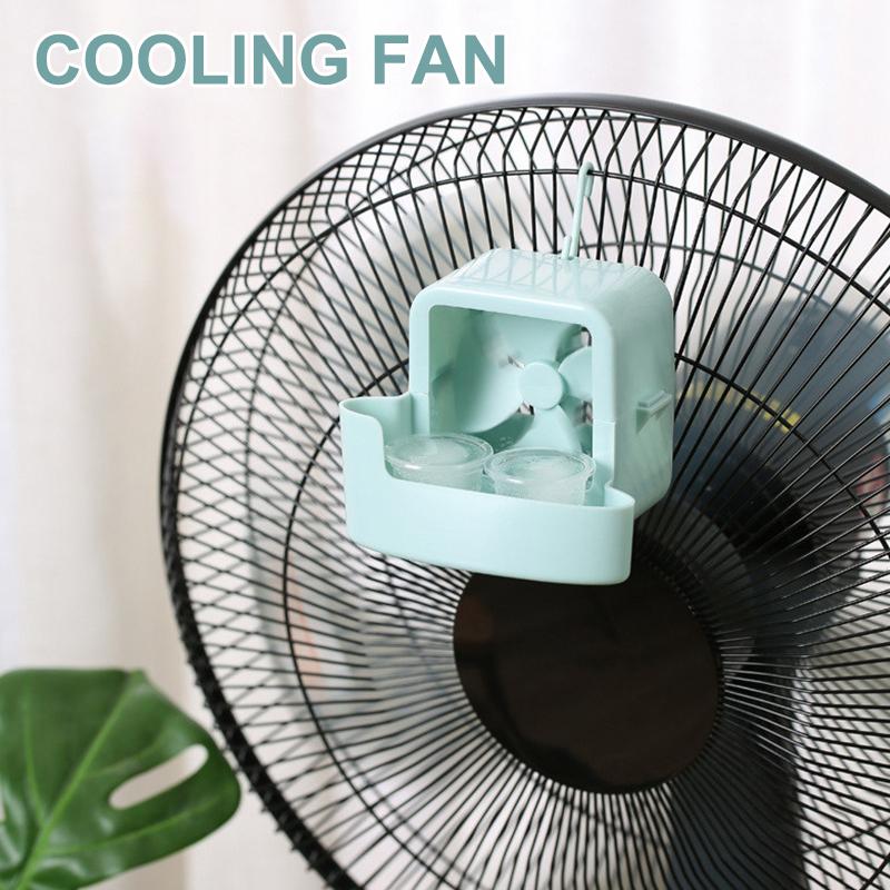 #Electric Fan Cooling Storage Box Ice Storage Box Fast Cooling Portable Household With Hanging Hook For Electric Fan Ice Holder