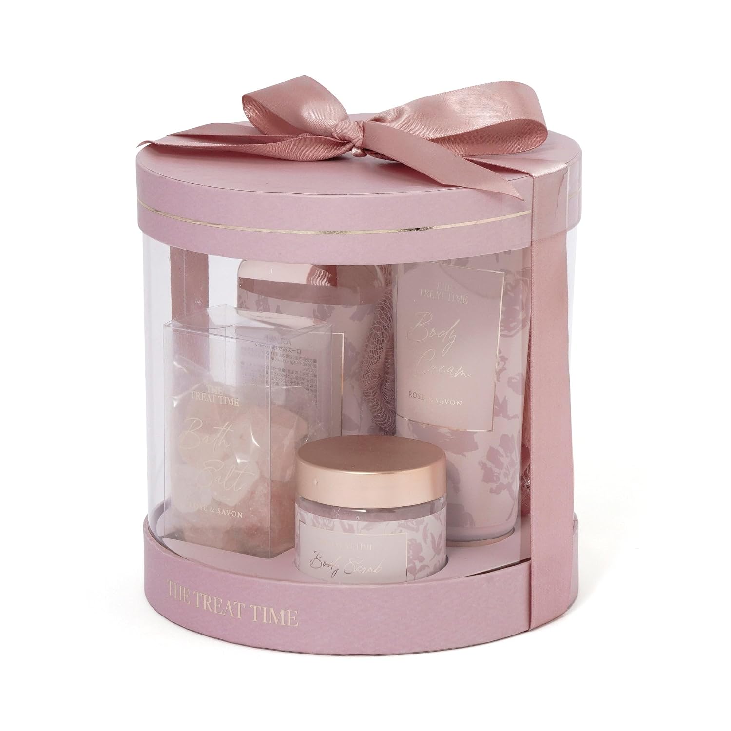Francfranc Treat Time Body Care Gift Set M (Rose Soap Scent) 5 Present