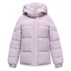 Thickened Down Cotton Jacket with Detachable Hood for Winter Petite