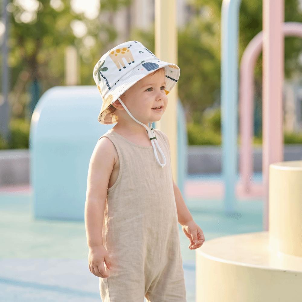 UV Protection Bucket Fisherman Hat Breathable Panama Hat Soft Baby Sun Bonnet  Outdoor Activities