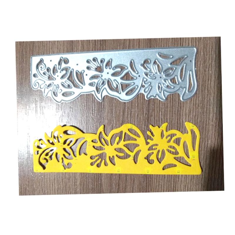 Hollowed Lacing Floral Cutting Dies Carbon Steel Die Cut Metal Embossing Templates for Card Making Scrapbooking Craft