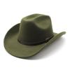 Wool Felt Fedora Hat For Men And Women Summer Sun Protection And Breathability