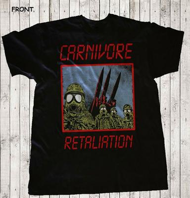 Carnivore Band Retaliation Shirt Unisex Concert S To 5XL MQ189 Unisex T-Shirt