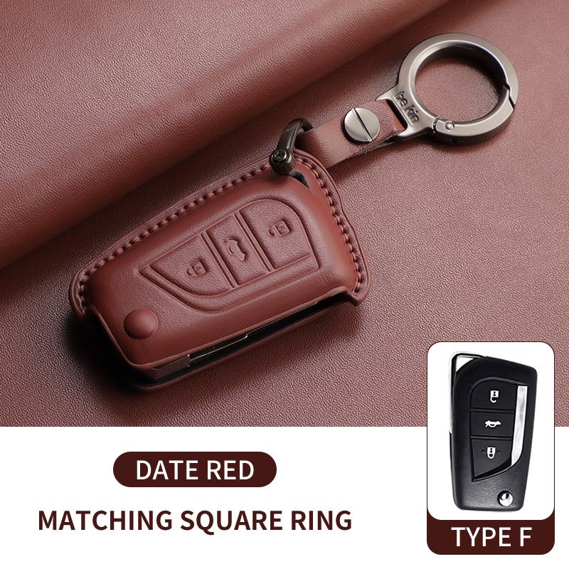 

Car Flip Key Case Cover Shell Keychain Accessories For Toyota Rav4 Levin Camry Reiz Highlander Corolla Yaris Verso Avensis Aygo