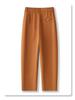 Women's Khaki High-End Drapey Casual Harem Pants - Summer 2025 Collection Thin Suit Carrot Style