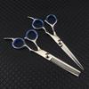 6.0-Inch Color Hairdressing Scissors Set: High Screw, Straight, Serrated, Thinning Scissors 