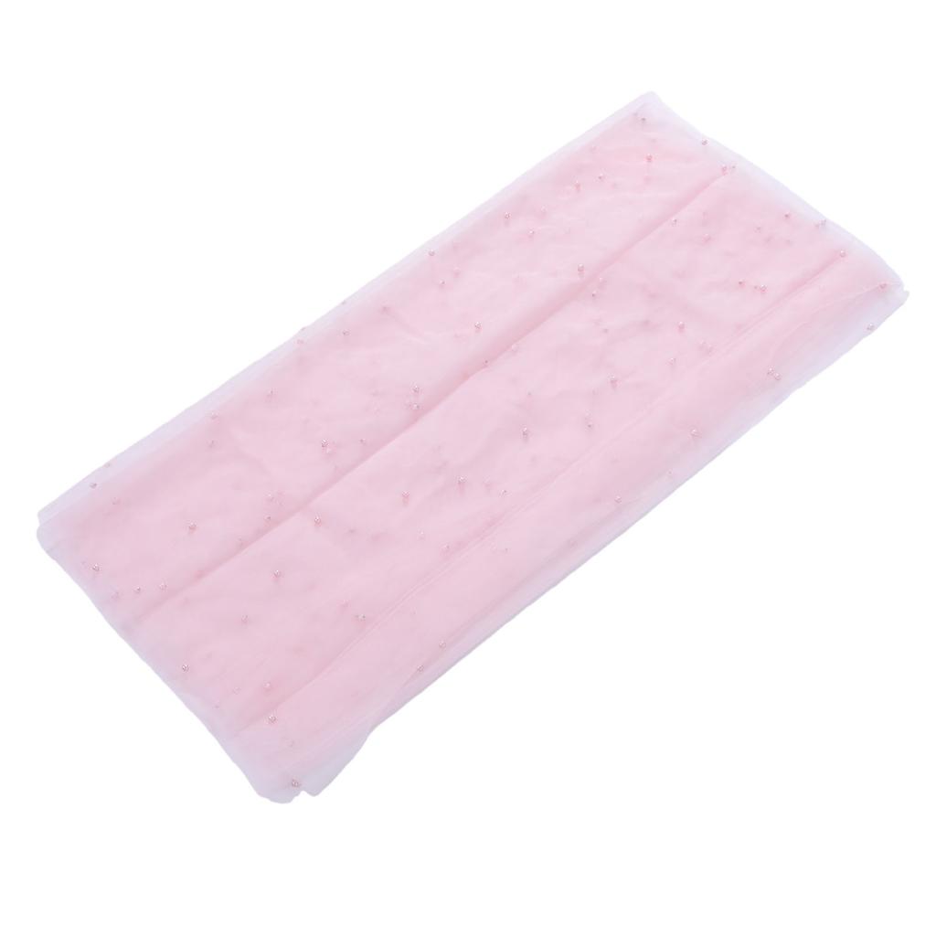 Prl Table Runner Romantic Prl Tulle Gauze Tablecloth Wedding Table Decor for Birthday Party Anniversary Holiday