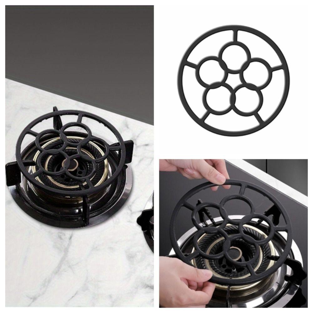 Cast Iron Milk Pot Anti-slip Shelf Durable Wok Stove Trivets Stove Accessories Pan Holder  Kitchen