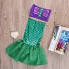 Mermaid Girls Costume Kids Dress Tail Fancy Little Swimsuit Swimwear Ariel Child