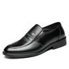 Leather Shoes Men's Spring Leather Business Dress Men's Middle-aged Old Leggings Dad Breathable Men's Shoes