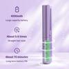 2-in-1 Mini Kabelloser Kamm für Glätteisen Lockenstab Temperatur einstellbar Negativ-Ionen Glättungs-Locken-Styling-Tool