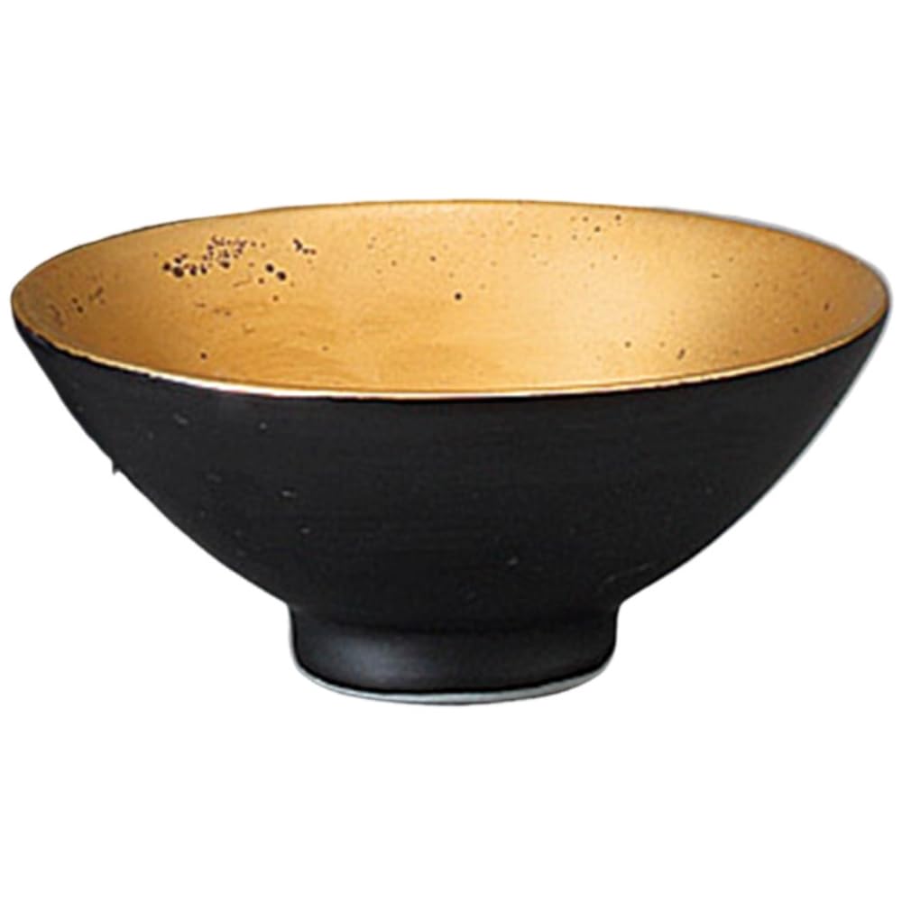 Sake Sake Bottle and Chock 7cm x 14cm Black Glazed Small Sake Bottle and Chock Set Mino Ware Pottery Ale-net Set, Set, H, Approx. 160cc, (2 pieces),