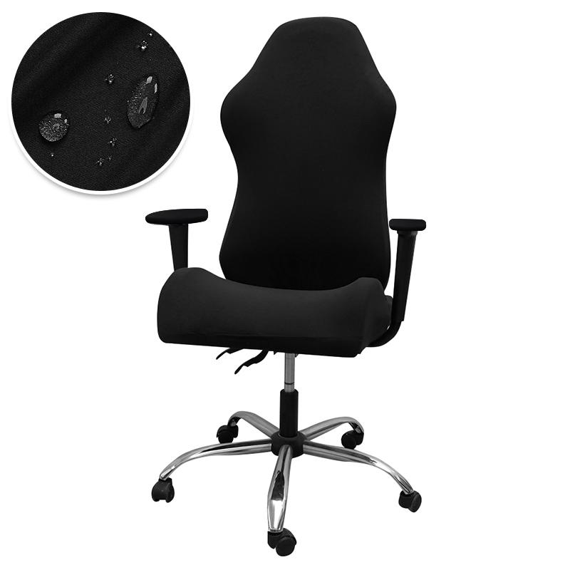 Simple Home Gaming Chair Cover Universal Computer Game Competitive Chair Seat Backrest Armrest Elastic Swivel Chair Covers Home
