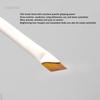 Blade Eyeliner Brush Eyebrow Brush Portable Flat Ultra Thin Fine Eye Liner Brow Contour White Makeup Brushes Makeup Tool