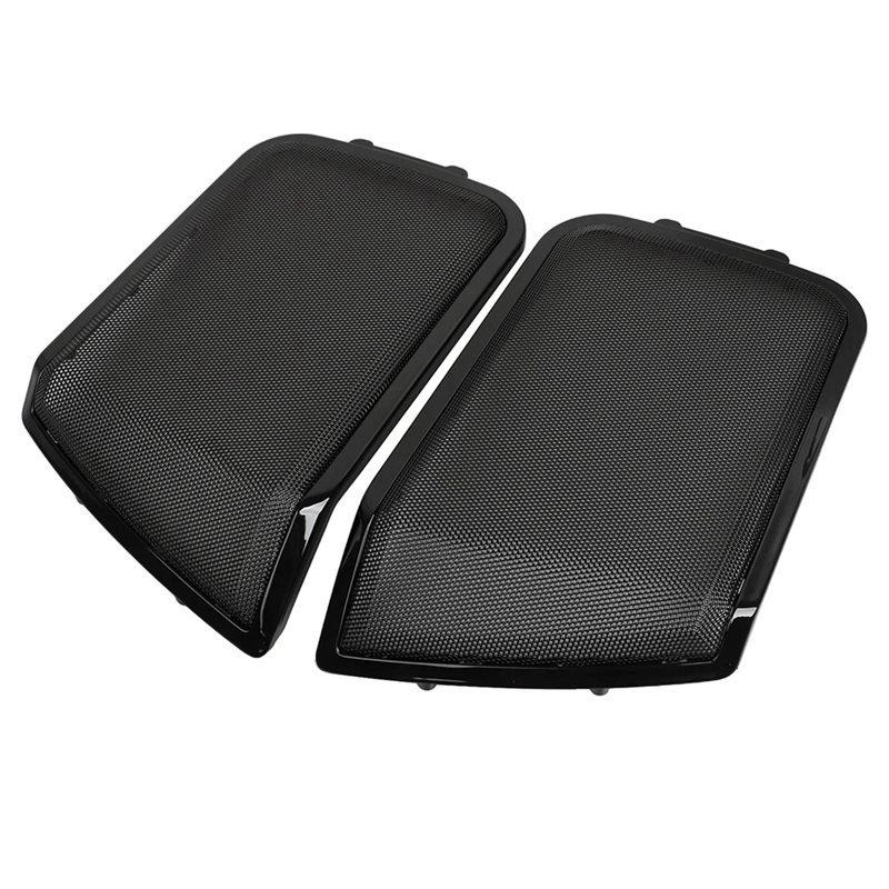 Motorcycle Saddlebag Lid Speaker Grill Cover For Touring Road King Electra Street Glide 1994-2013 Lower Vented Fairing
