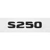 ABS Car Stickers Tail Box Letters Emblem for Mercedes Benz S55 S63 S200 S220 S250 S260 S300 S320 S350 Rear Trunk Badge Decals DY6