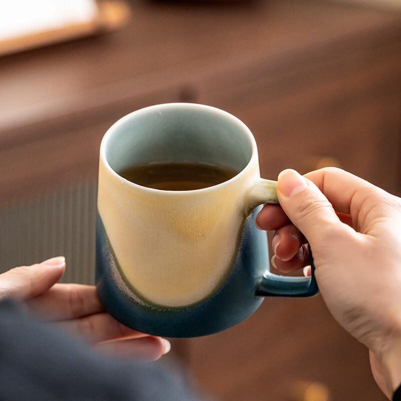 OLOEY Ceramic Office Mug Set