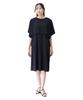 By Alpha Cape Sleeve Size L [AC Cubic] Dress, Women's 353874, Black,